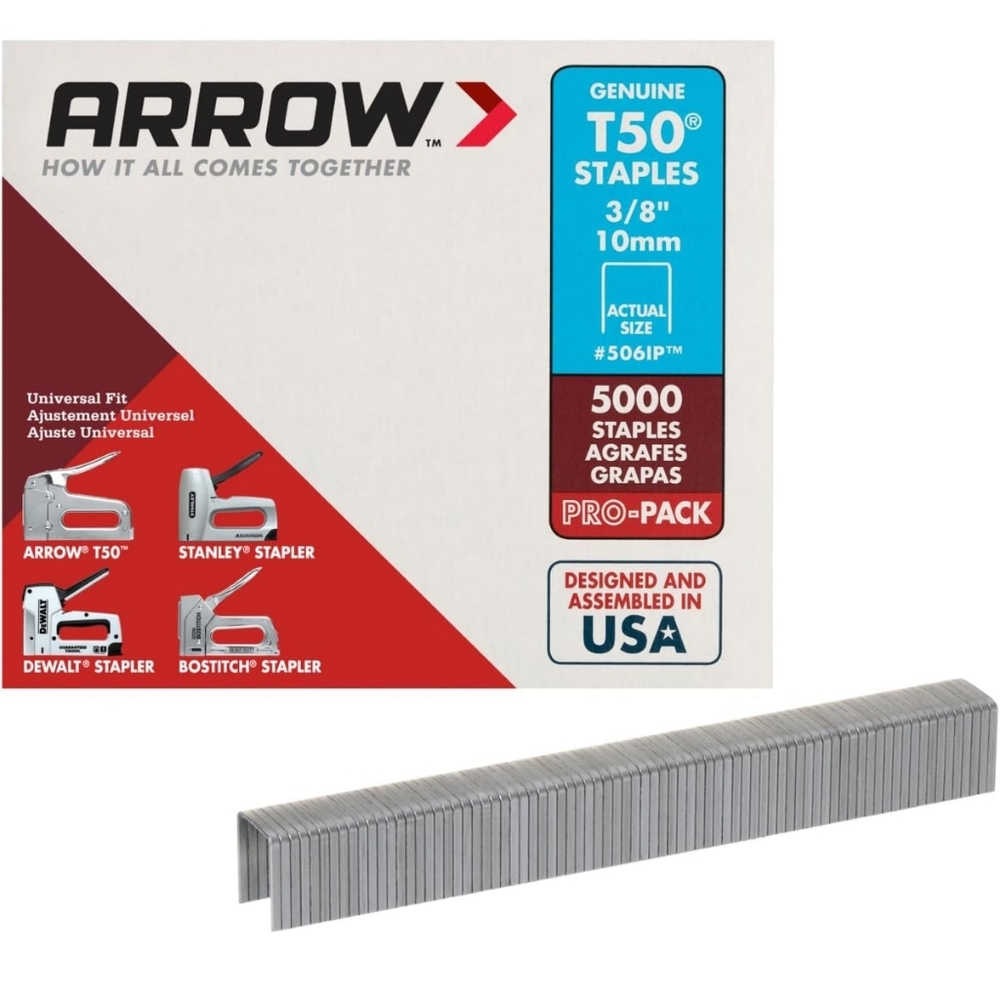 5000 pack T50 staples 3/8 inch (33)